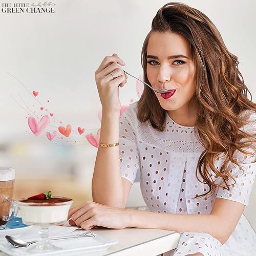 Miniatura 41 de 4 agitadores de cóctel de cuchara de bar, cucharas de 12 pulgadas de largo para agitar, acero inoxidable con superficie pulida, fácil de limpiar