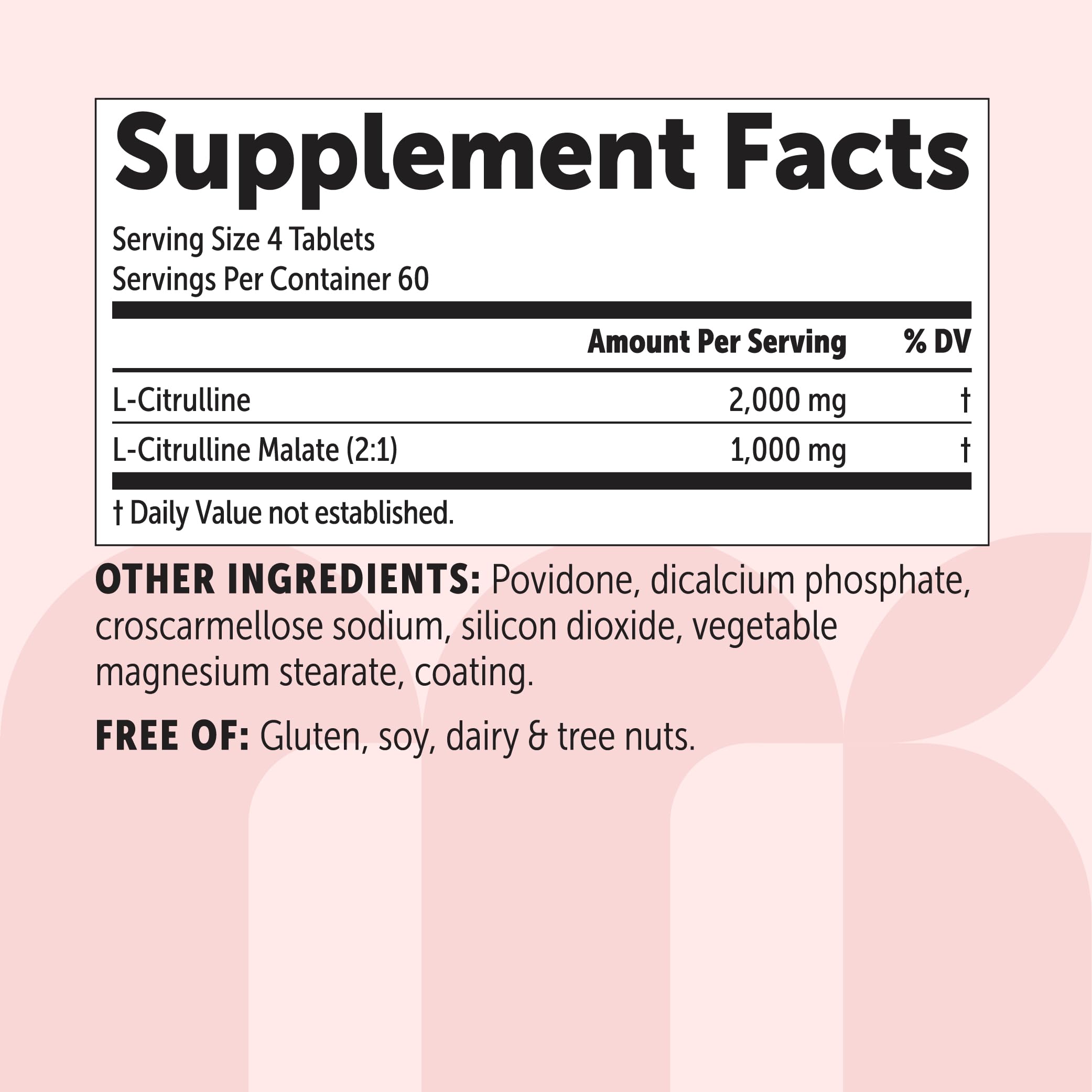 Micro Ingredients L-Citrulline Complex 3,000 mg, 240 Tablets — Amazon image 6