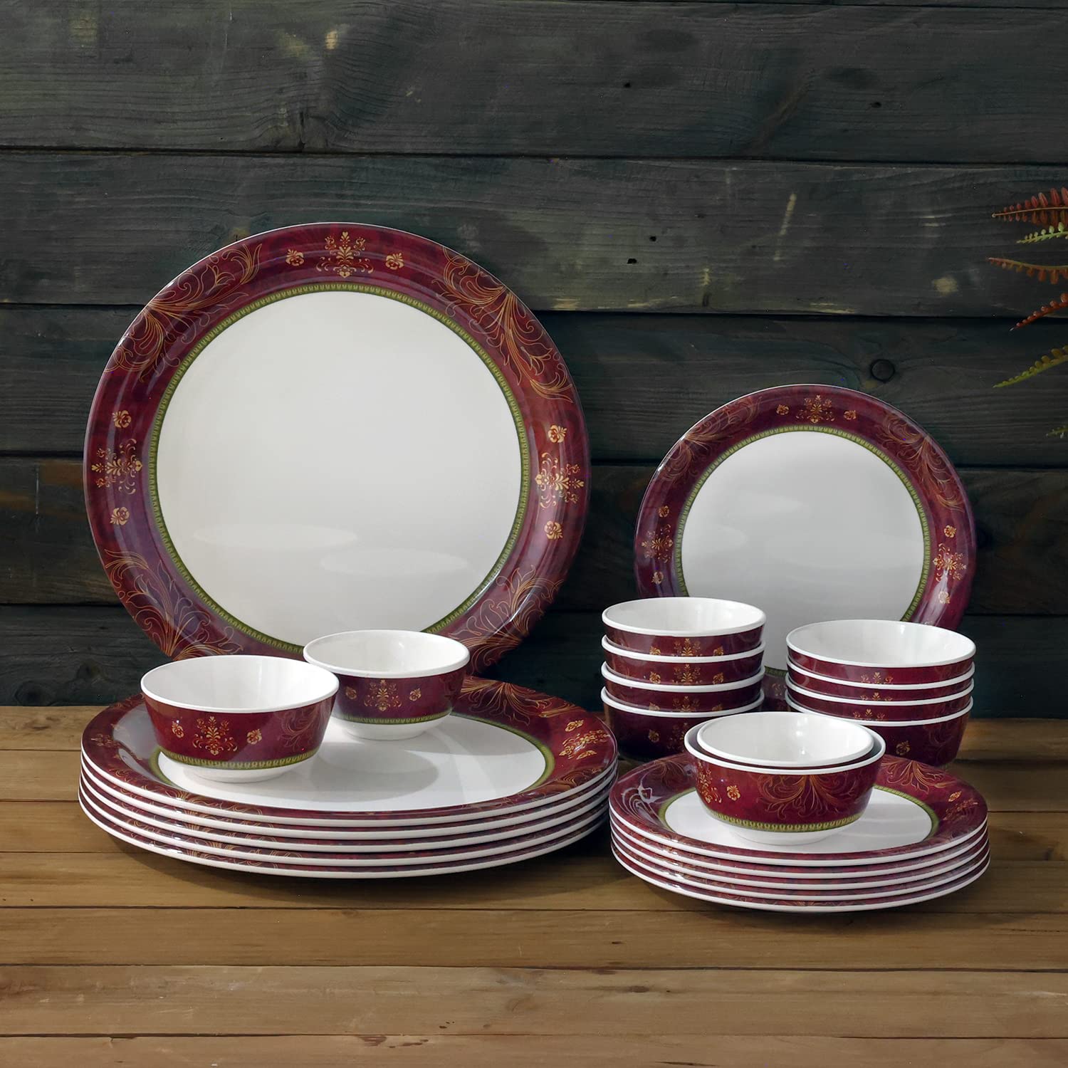Superware Majestic Melamine Dinner Set - 18 Piece -28 Superware Majestic Melamine Dinner Set - 18 Piece -28