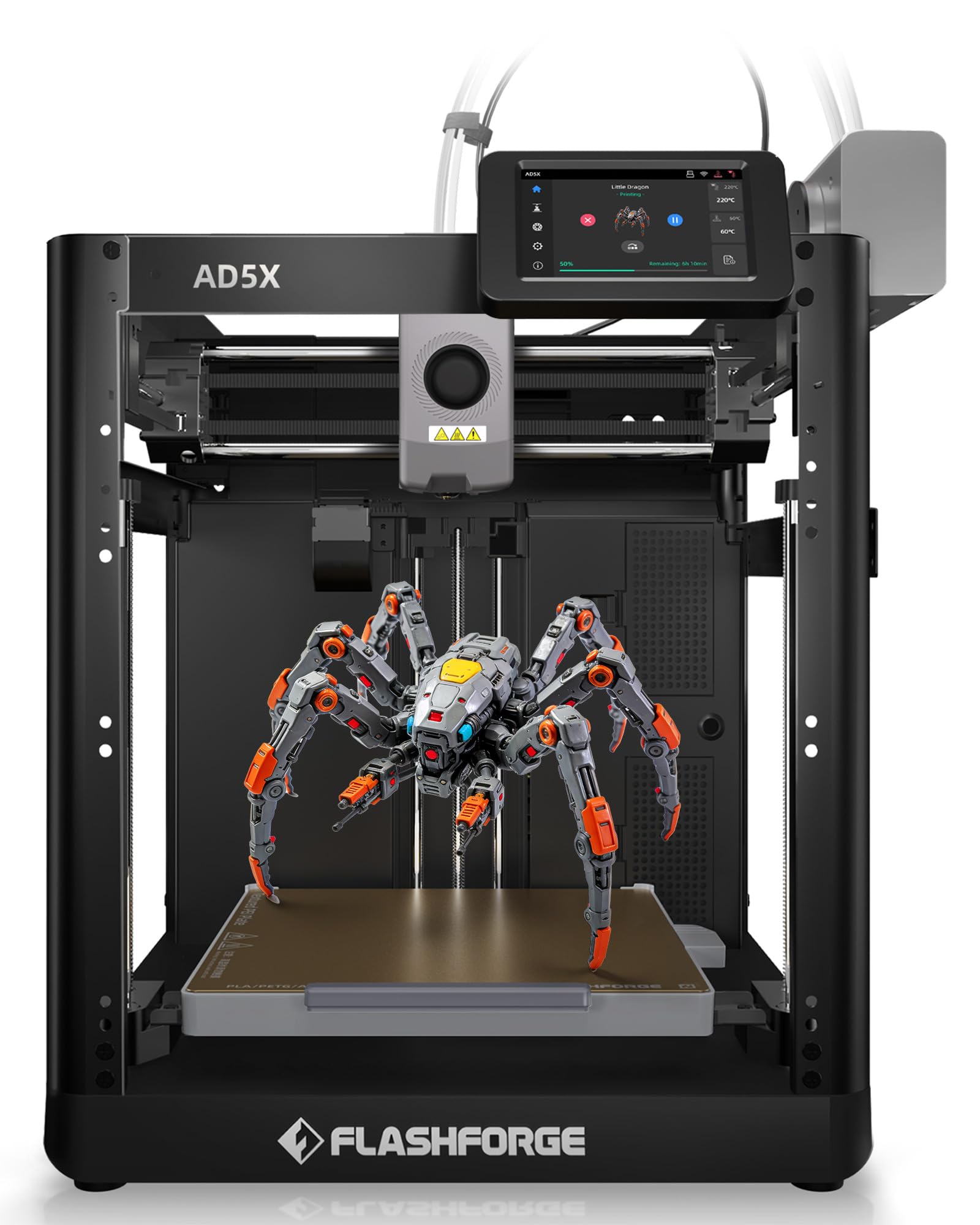FLASHFORGE AD5X 3D Printer, Smart Multi-Colour 3D Printer with IFS