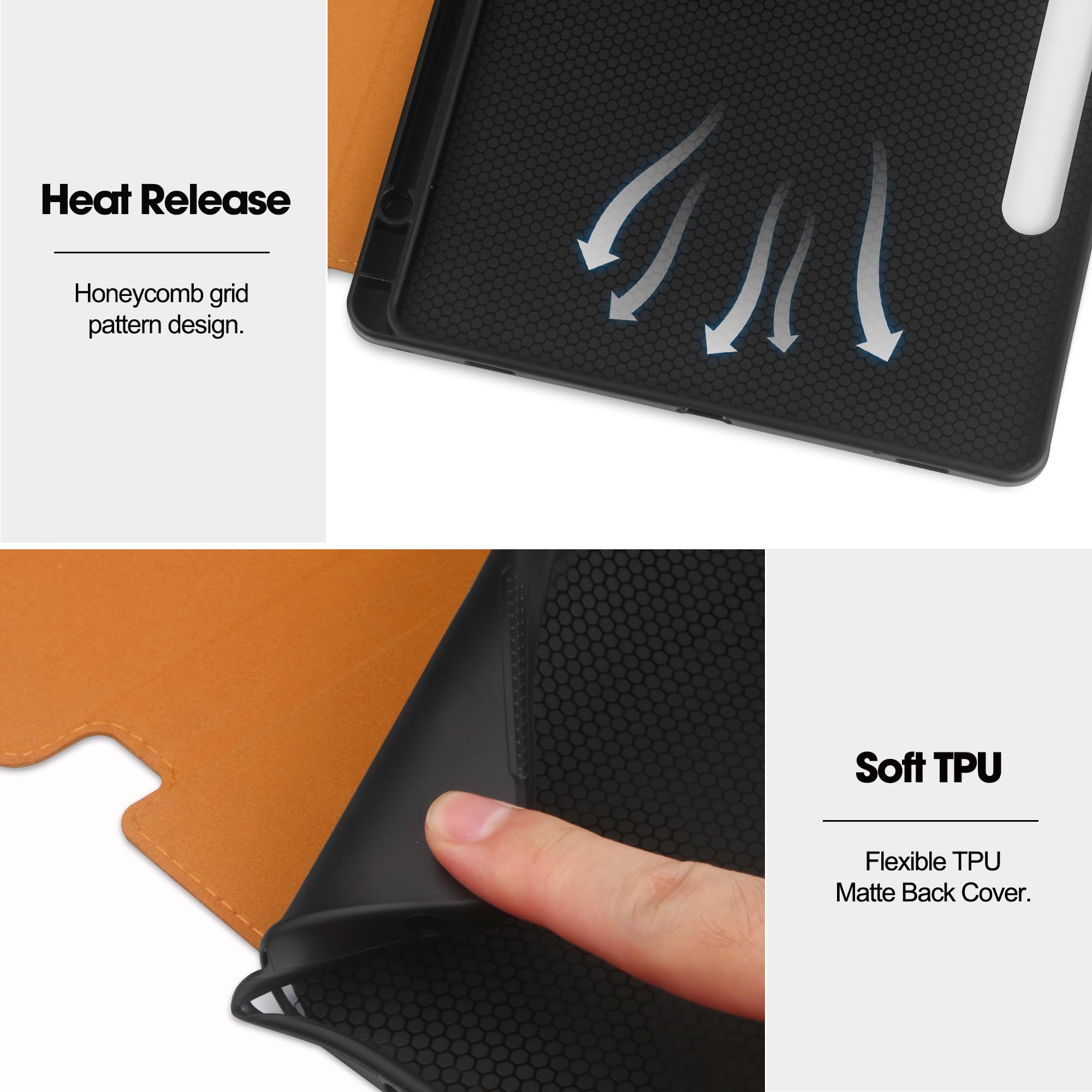 Amazon.co.jp: Galaxy Tab S9 FE 11インチタブレット適用ケースカバー