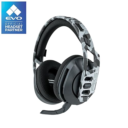 RIG 600 PRO HS Dual Wireless Multiplatform Gaming Headset with 2.4GHz/Bluetooth for PlayStation PS4, PS5, Nintendo Switch, Switch 2, PC, USB, Steam Deck, Android, iPhone - Arctic Camo