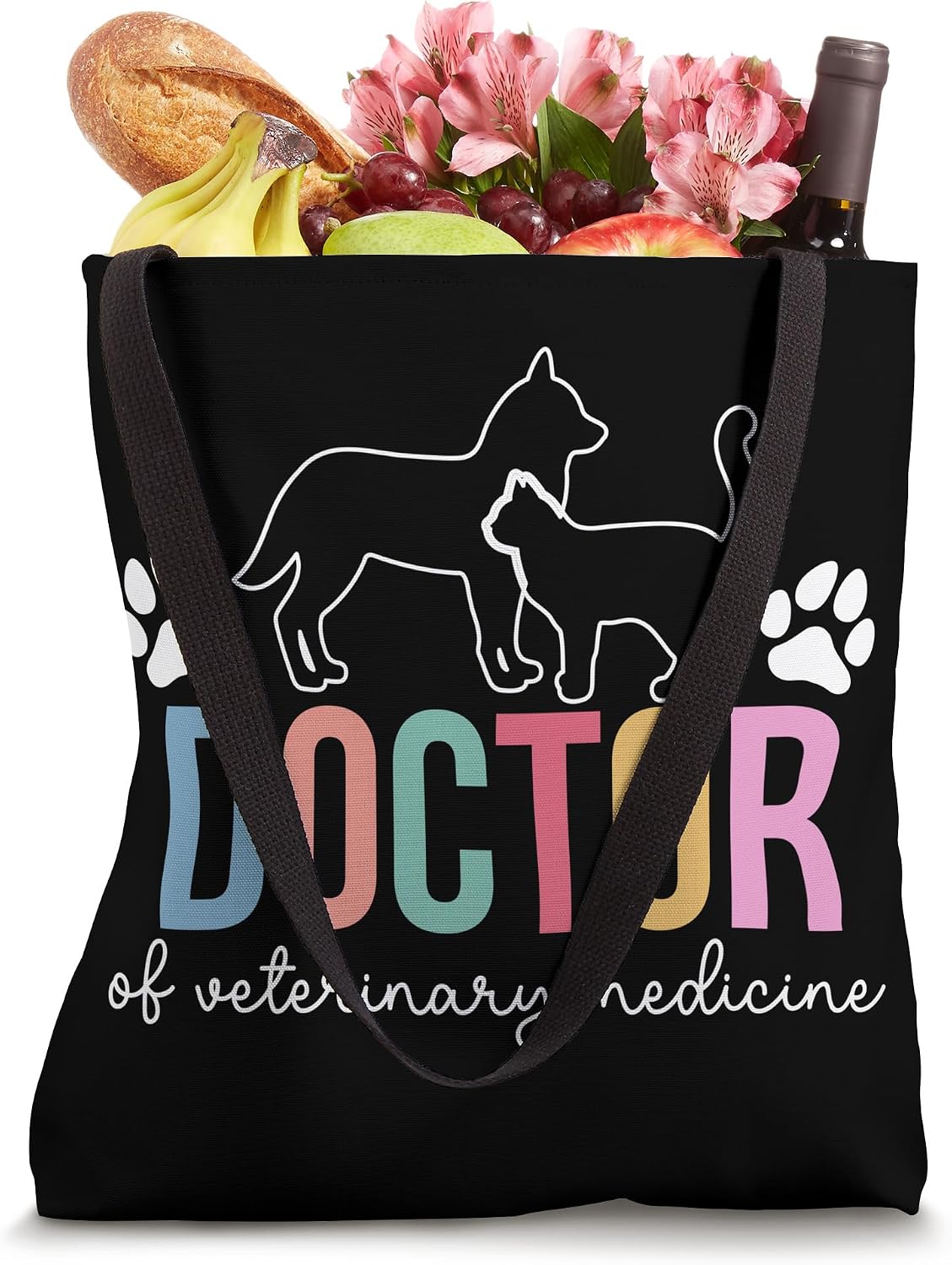 Doctor Of Veterinary Medicine DVM Grad Future DVM Tote Bag