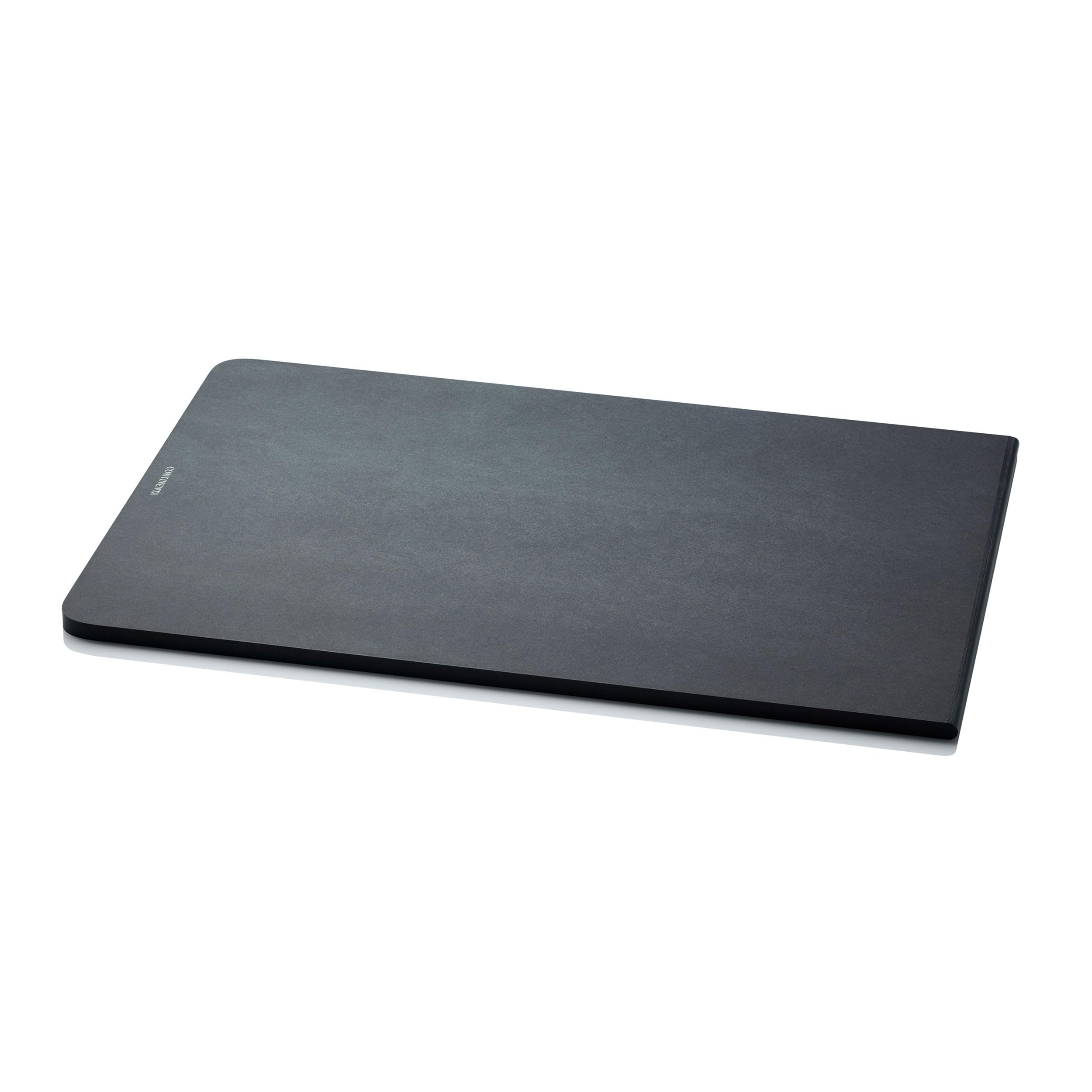Continenta Tabla de Cortar Duracore Tablero de Cocina Madera Papel Fibra Negro 34,5x24 cm