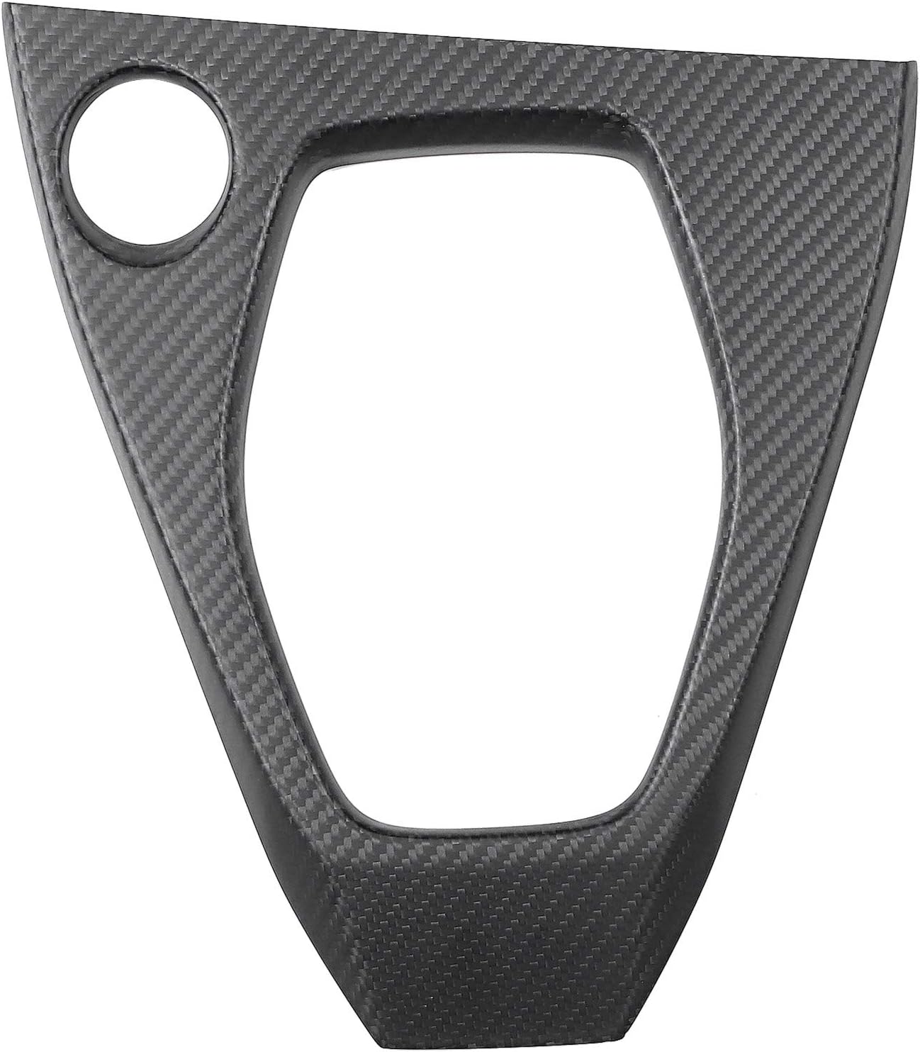 Yctze Gear Shift Panel Cover Trim Matte Carbon Fiber Fit for GTR R35 2017-UP LHD