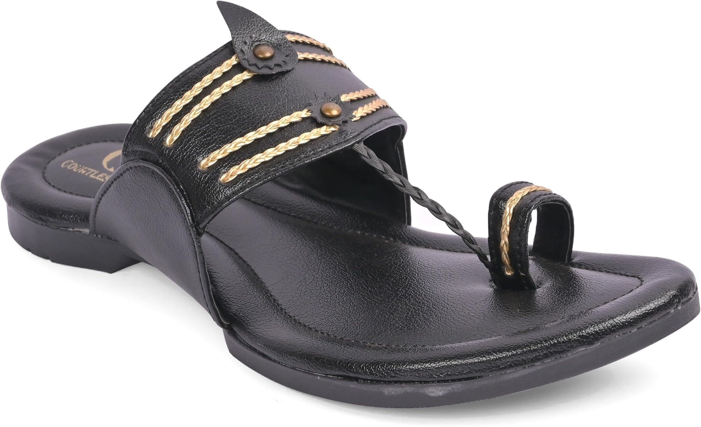 Kolhapuri Chappal for Men| Kolhapuri Slippers for Men| kolapuri chapal Men| Leather Slippers for Men| Leather Chappal for Men-CS-AB-Parent A13