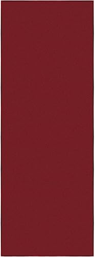 Miniatura 6 de Tapete largo unicolor y moderno con respaldo de caucho antideslizante para pasillo, cocina, habitación y sala, lavable a máquina, 2x6, 2 pies 2