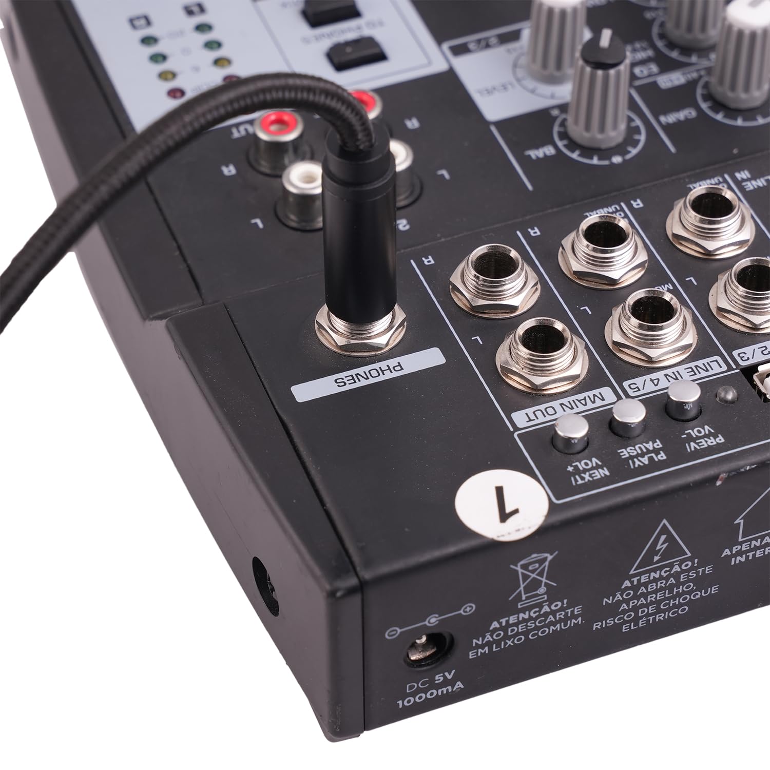1/8 auf 1/4 Stereo-Kabel, 3,5 mm TRS auf 6,35 mm Audiokabel, Gitarren-auf-AUX-Stecker, Kabel mit Zinklegierungsgehäuse und Nylongeflecht für Gitarre, Laptop, Heimkino-Geräte, Lautsprecher und