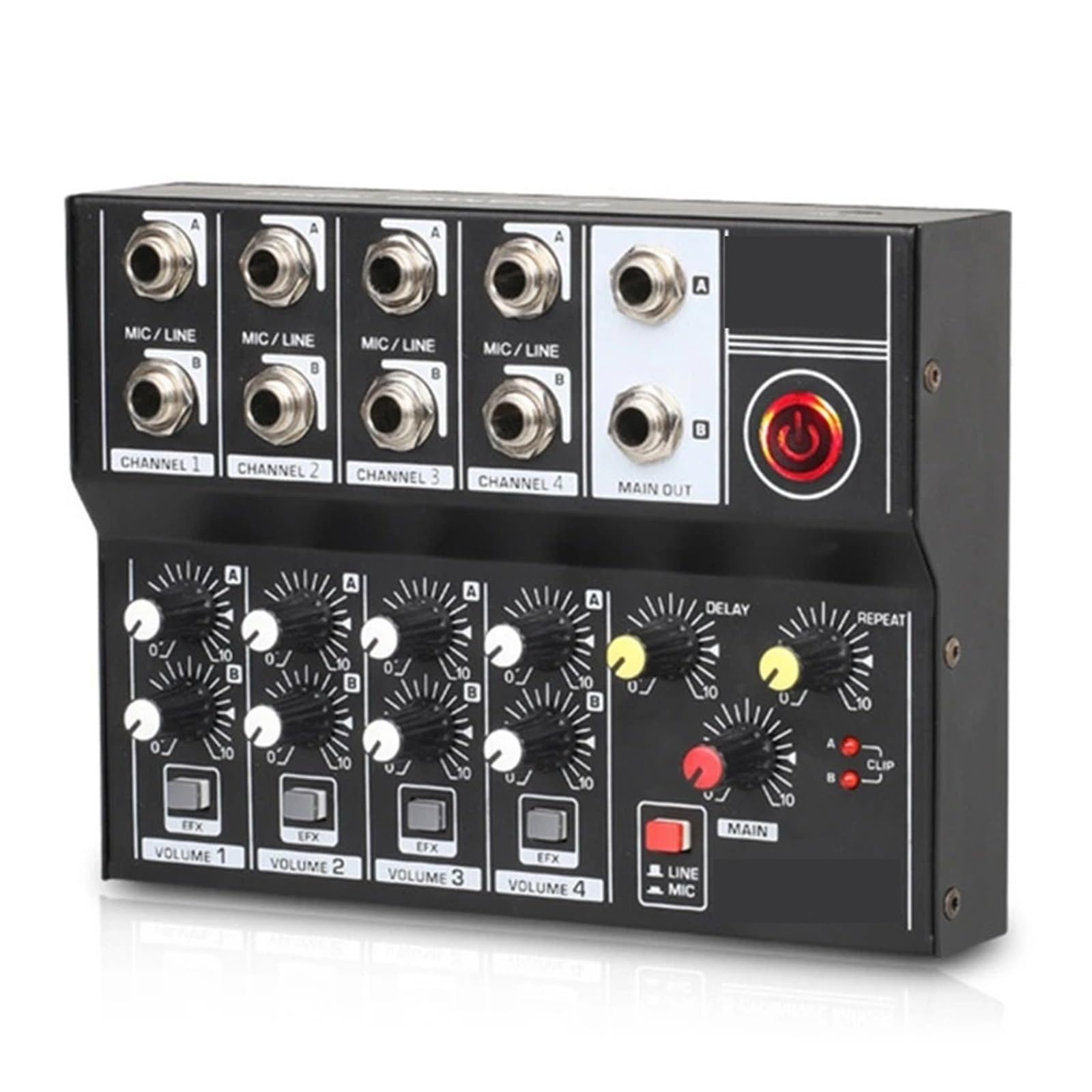 Mixer Professional Console Digital Center Mobile Interface Portable Sound Frequency Table Amplify