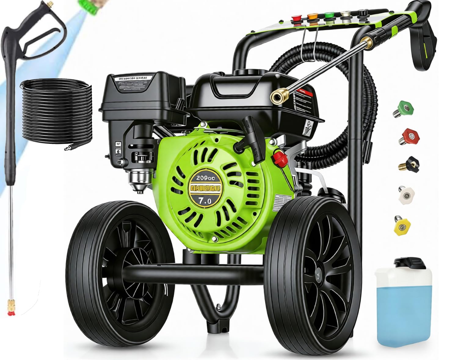 Gas Powered Pressure Washer 4200 PSI 209CC