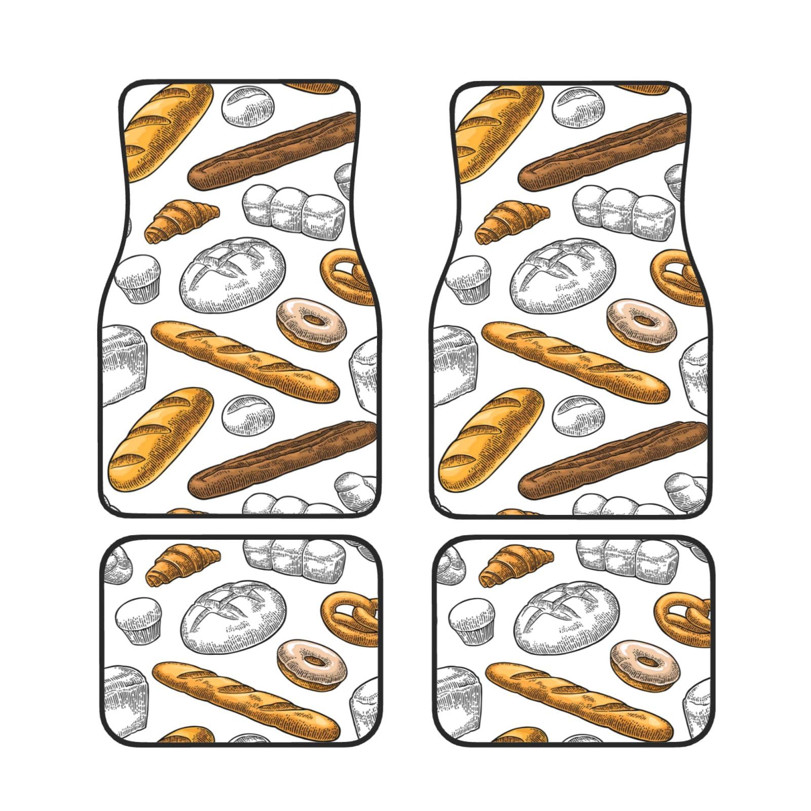 Alfombrillas para coche que no se mueven kit de 4 alfombras de neopreno antideslizante 7