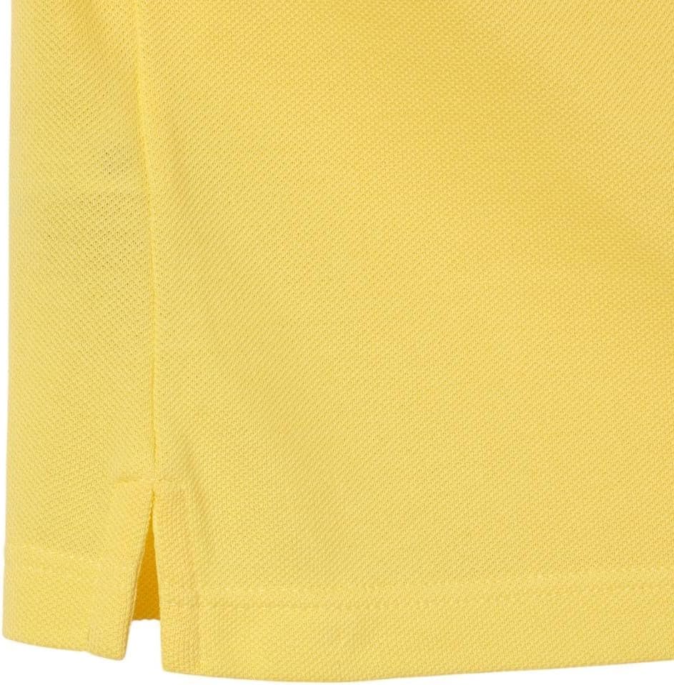 Lacoste Men's Slim Fit L.12.12 Piqué Polo Shirt, Yellow, Large