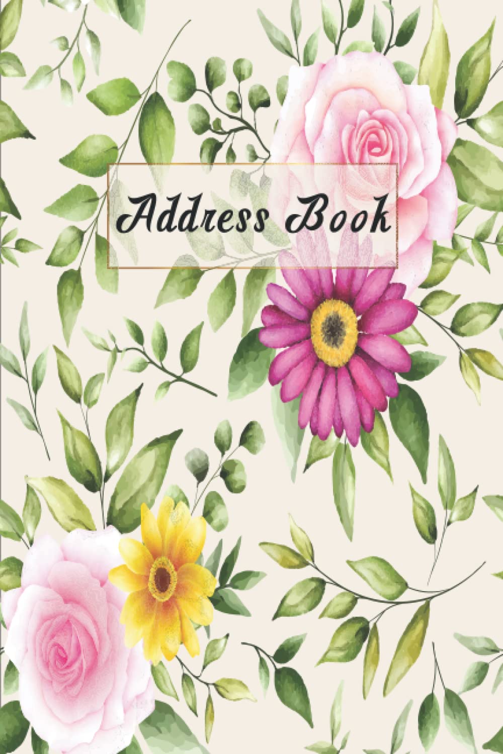 Address Book: A-Z Address Book & 525 Entry Spaces!. Address Books with Alphabet Index. Small Size ( Address Books)