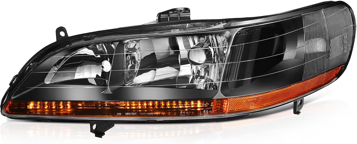 Headlight Assembly Fit For Honda For Accord 1998-2002 Driver and Passenger Side 33101S84A01 33151S84A02