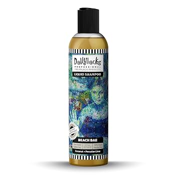 Dollylocks Claifying Liquid Shampoo | Coconut Lime | Paraben-free, Plant-Based, Vegan, Residue-Free Loc, Braid, Dreadlock Care | All hair types | 8oz