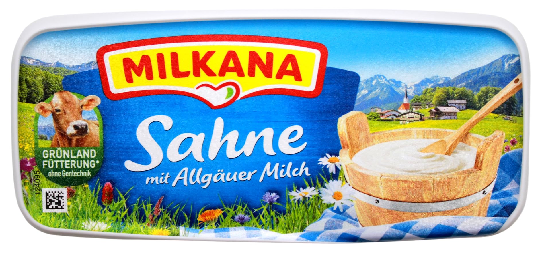 Milkana Sahne Schmelzkäse, 8er Pack (8 x 190g)