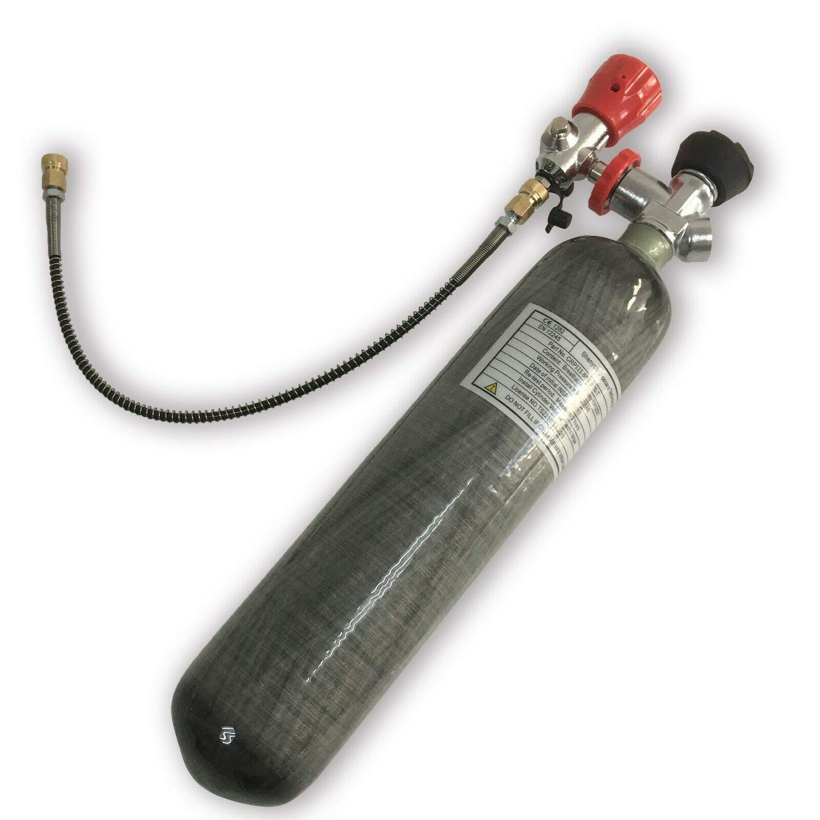 Acecare Carbon Fiber Hpa Paintball Tank Compressed Air Systems 2L/30Mpa CE Approved