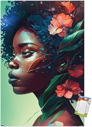 Miniatura 1 de Trends International Wumples - Hermoso póster de pared de perfil 2, 14.72 x 22.37 pulgadas, paquete de póster y montaje prémium