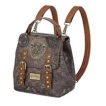 Harry Potter Pride-Borsa-Zaino Quest, Marrone, 26 x 21.5 cm, Capacità 6.5 L
