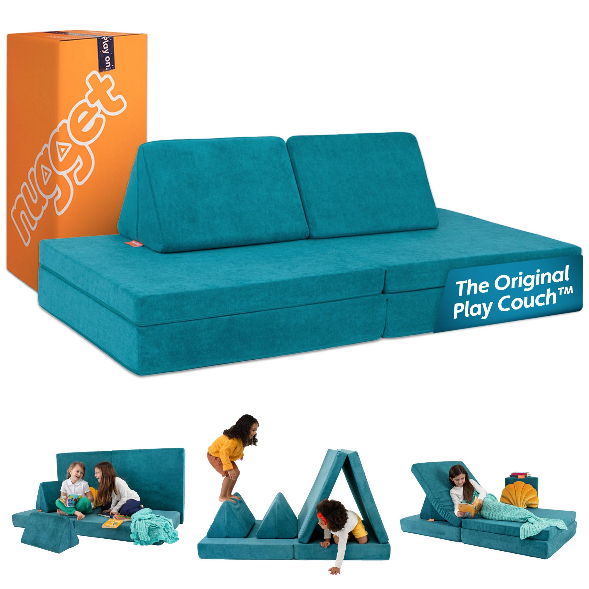 Nugget - The Original Play Couch for Kids - Modular Foam Children's Sofa