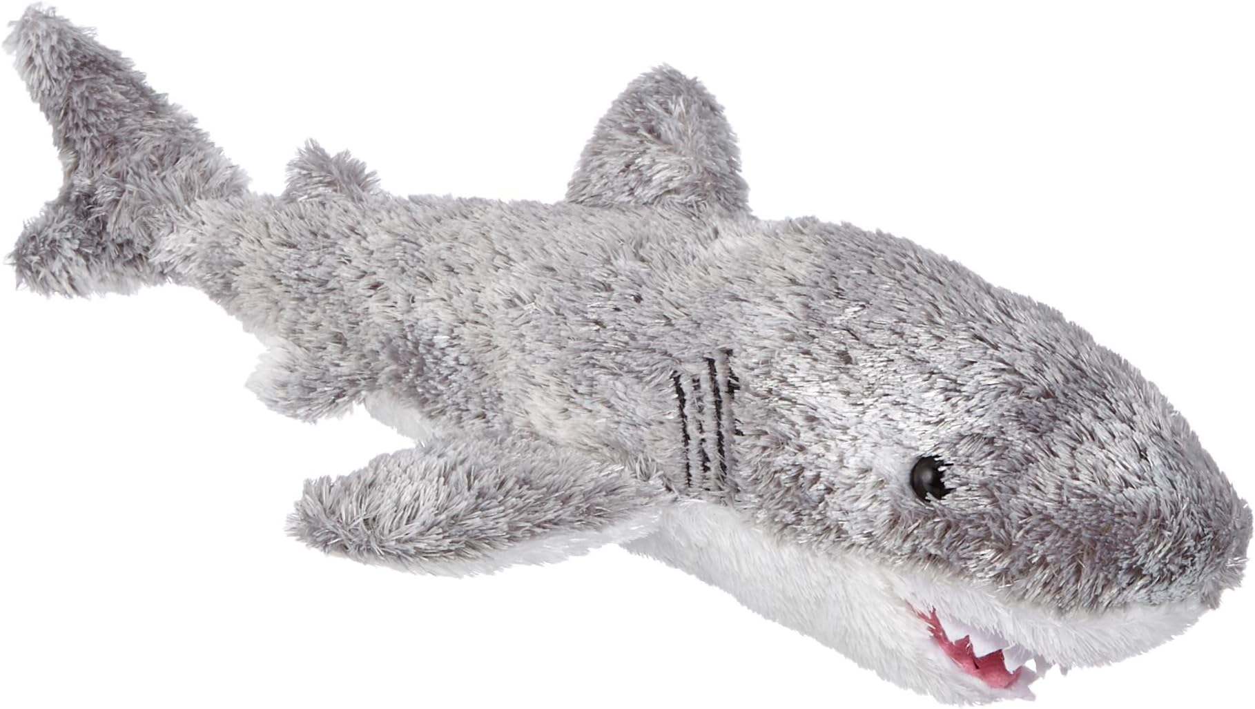 Aurora, 13275, Mini Flopsie Shark, 8In, Soft Toy, Grey