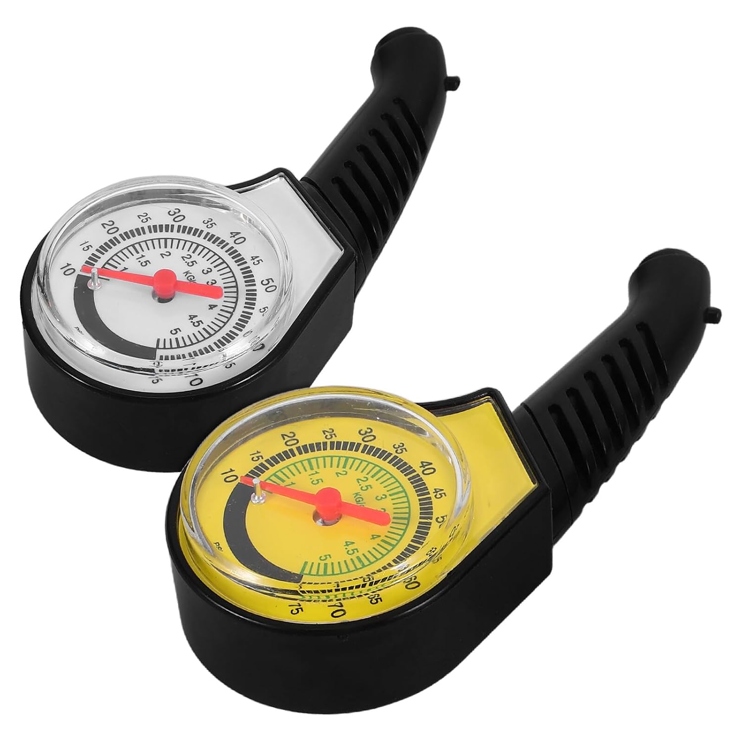 4pcs Car Tire Air Pressure Gauge Indicator, Plastic Tire Tester
