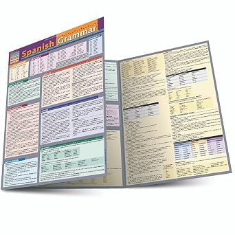 Spanish Grammar: a QuickStudy Laminated Reference Guide