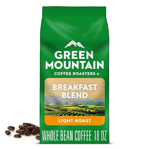 Green Mountain Coffee Roasters Breakfast Blend, Whole Bean Coffee, Bagged