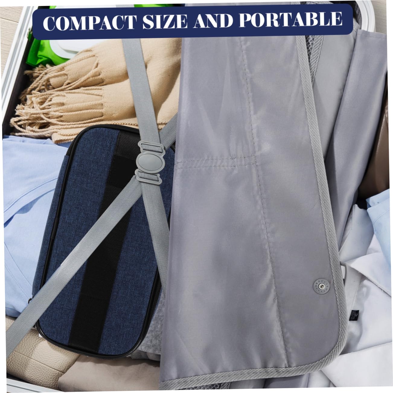 Ipetboom Borsa Cosmetica da Viaggio Borsa per Toeletta Portatile Scomparti Organizer per Cosmetici Viaggio Lucchetto Codice per Scuola e Viaggi