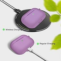 Vista 236 de Funda para AirPods Pro con kit de limpieza, funda de silicona suave para Apple AirPod Pro de 1ª/2ª generación, accesorios de funda AirPods Pro/Pro 2