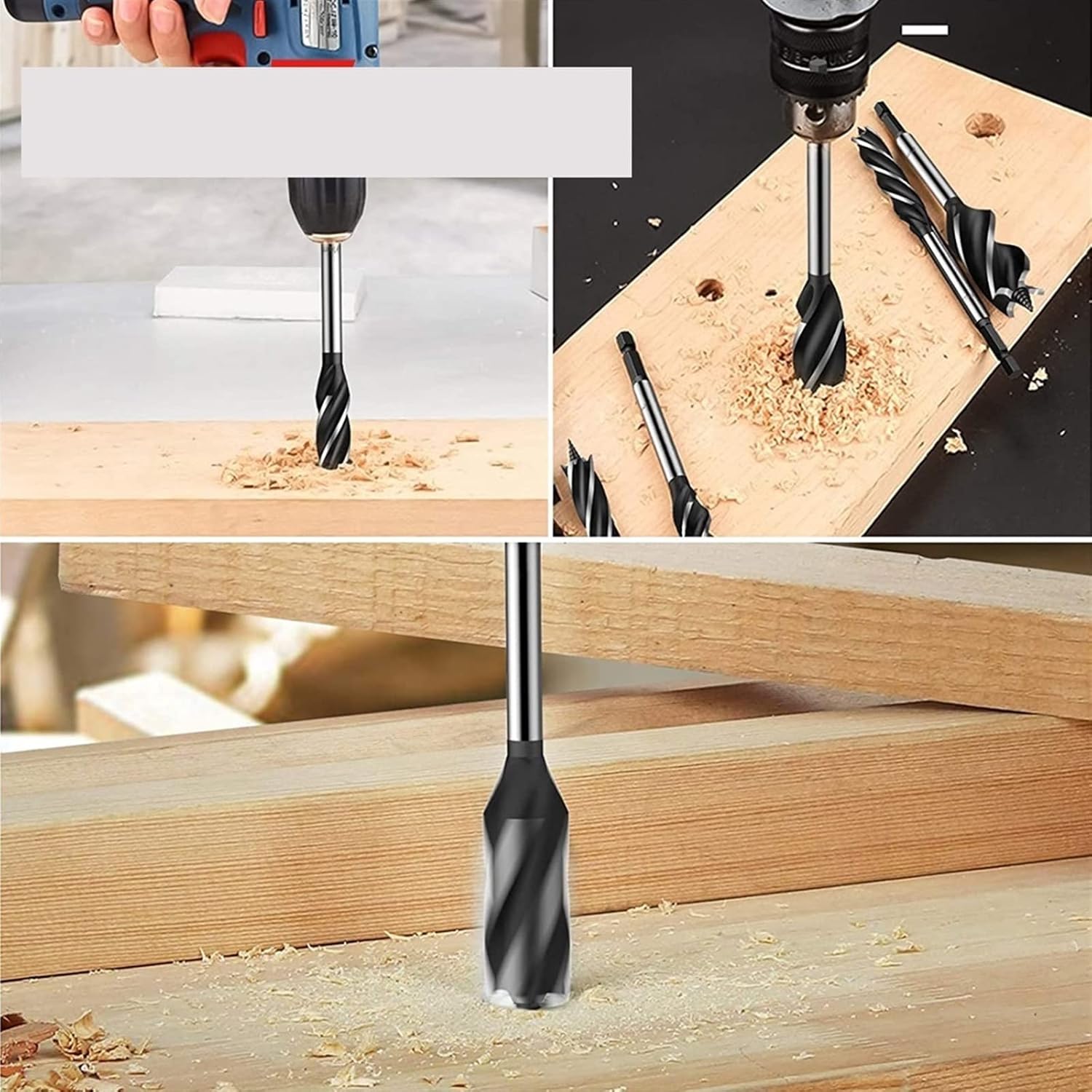 10-35mm Woodworking Auger Drill Bit Wood Boring Hole Tool 10/12/14/16/18/19/20/22/25/28/30/32/35mm (Size : 14mm) MOICEYHF