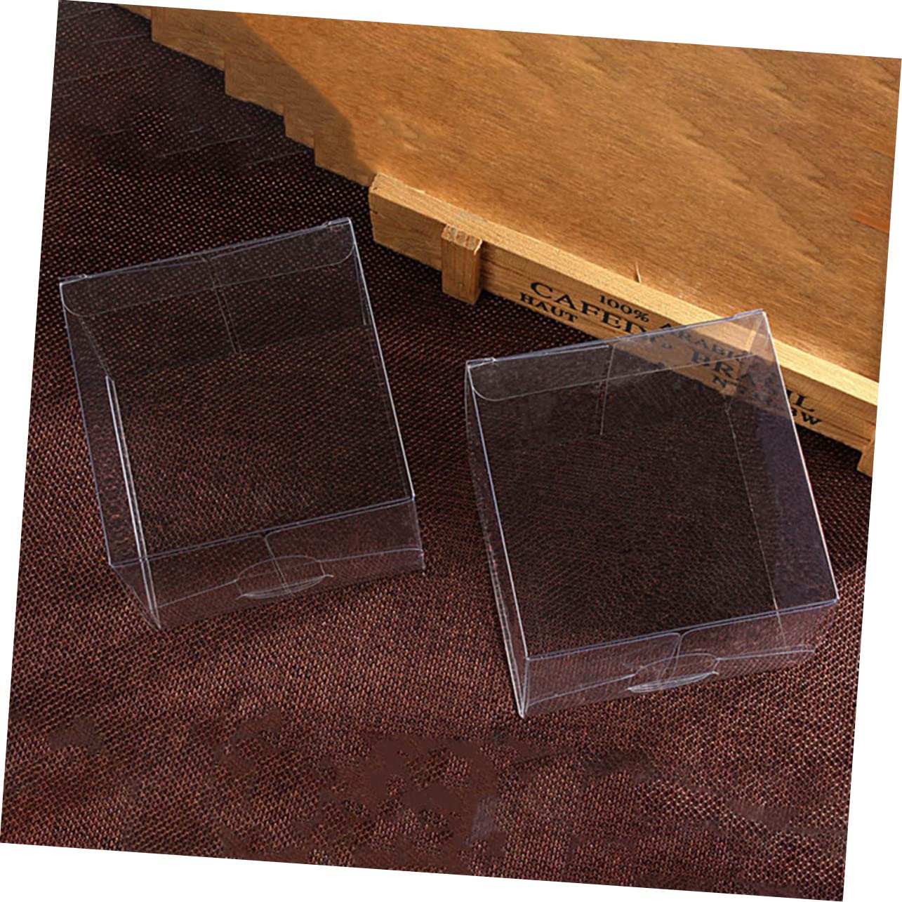 Ciieeo Scatole Regalo Trasparenti in Pvc 20pezzi Confezione per Dolci e Compleanni Eleganti