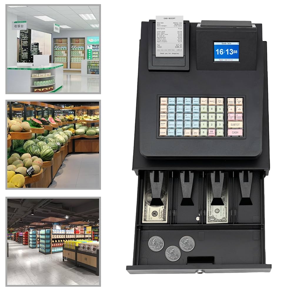 標本箱 鍵付き 白 金属製　Cash Register Drawer 711h+Kc3Q3L._UF894,1000_QL80_.jpg