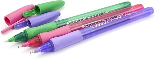 Miniatura 4 de Promarx Tc Ball Pro Grip Fashion - Bolígrafos de 0.039 in, tinta de colores surtidos, 6 unidades