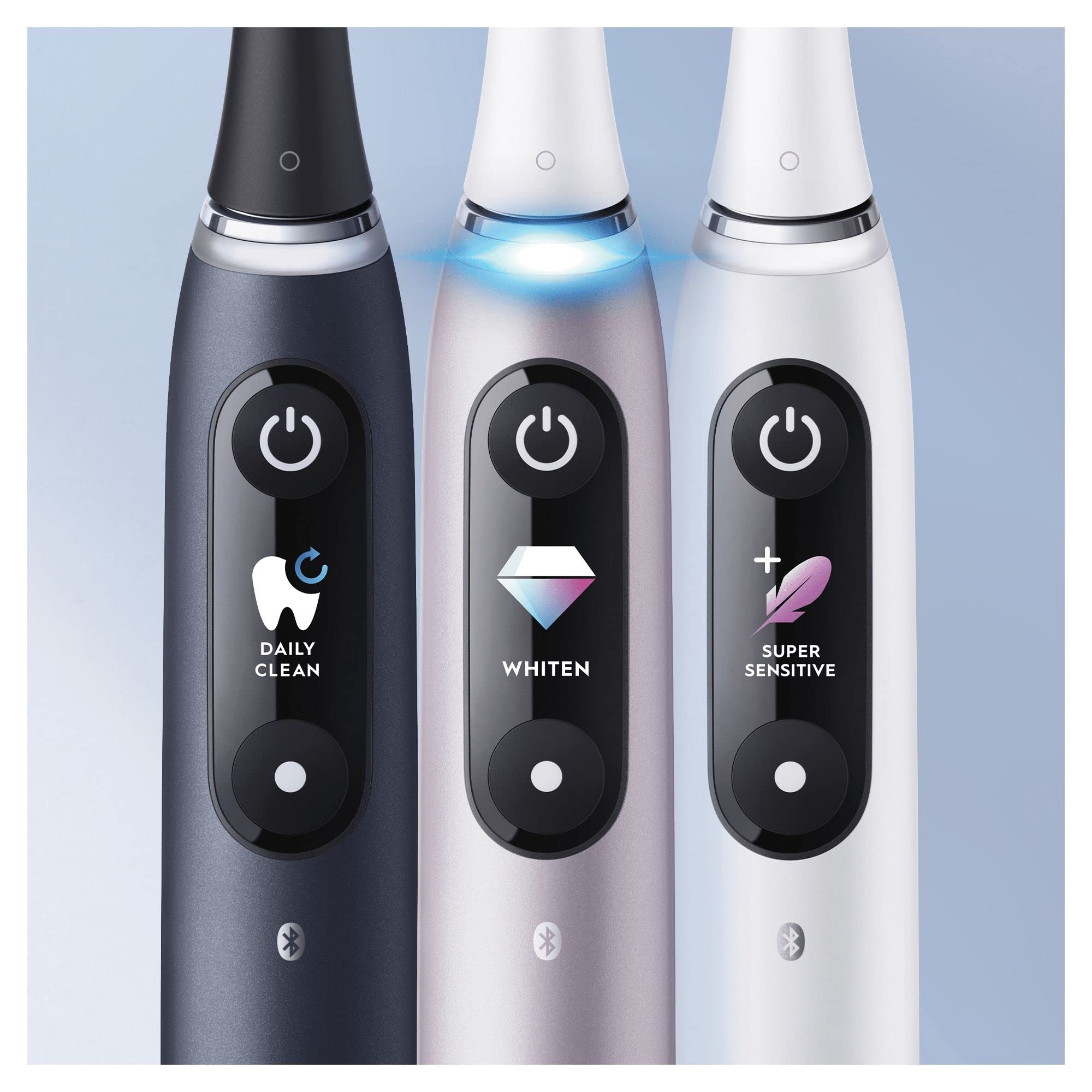 Oral-B Spazzolino Elettrico Ricaricabile iO 9 Rose Quartz Ed.Limitata, 1 Testina Di Ricambio, 1 Custodia Da Viaggio, 1 Astuccio Magnetico 1 Spazzolino