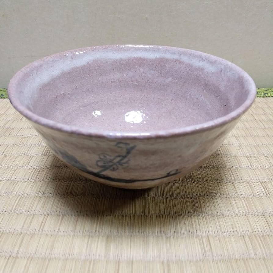 茶道具  大島 朱泥窯  梅の絵茶盌(永田宗伴宗匠 自画)  柳田朱泥  作 Amazon.co.jp: 茶道具 大島 朱泥窯 梅の絵茶盌永田宗伴宗匠 自画 柳田