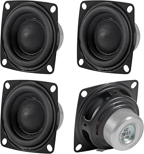 Miniatura 7 de Altavoz de audio de 10 W de 2 pulgadas, controlador de altavoz de rango completo de 4 ohmios, altavoz Bluetooth de graves de 53 mm para reparación