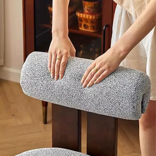 Miniatura 8 de JKGHK - Sillas de comedor, sillas auxiliares con acento de habitación, silla de comedor sin brazos con respaldo, silla de escritorio de comedor