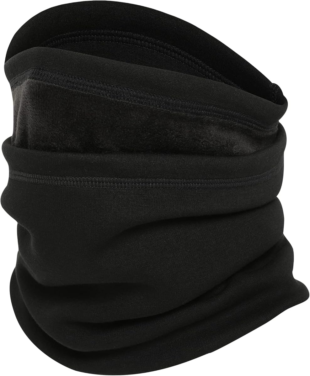 SUNMECI Neck Gaiter Warmer Ski Scarf Windproof Mask - Thick Fleece Neck Warmer Cold Weather Face Mask