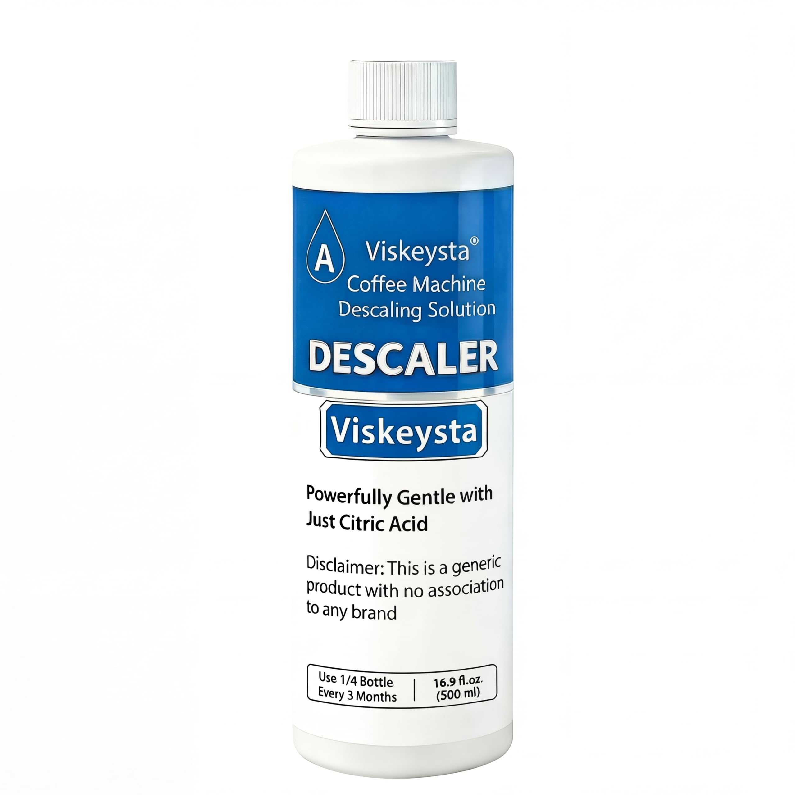 Descaling Solution Compatible with Cuisinart Coffee Machines, 500ml Bottle for 4 Uses
