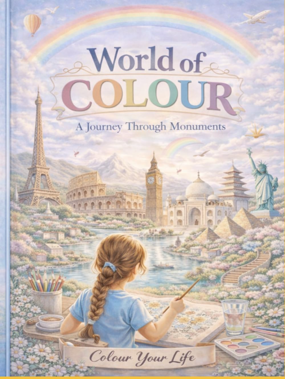 World of Colour: A Journey Through Monuments: Colour Your Life