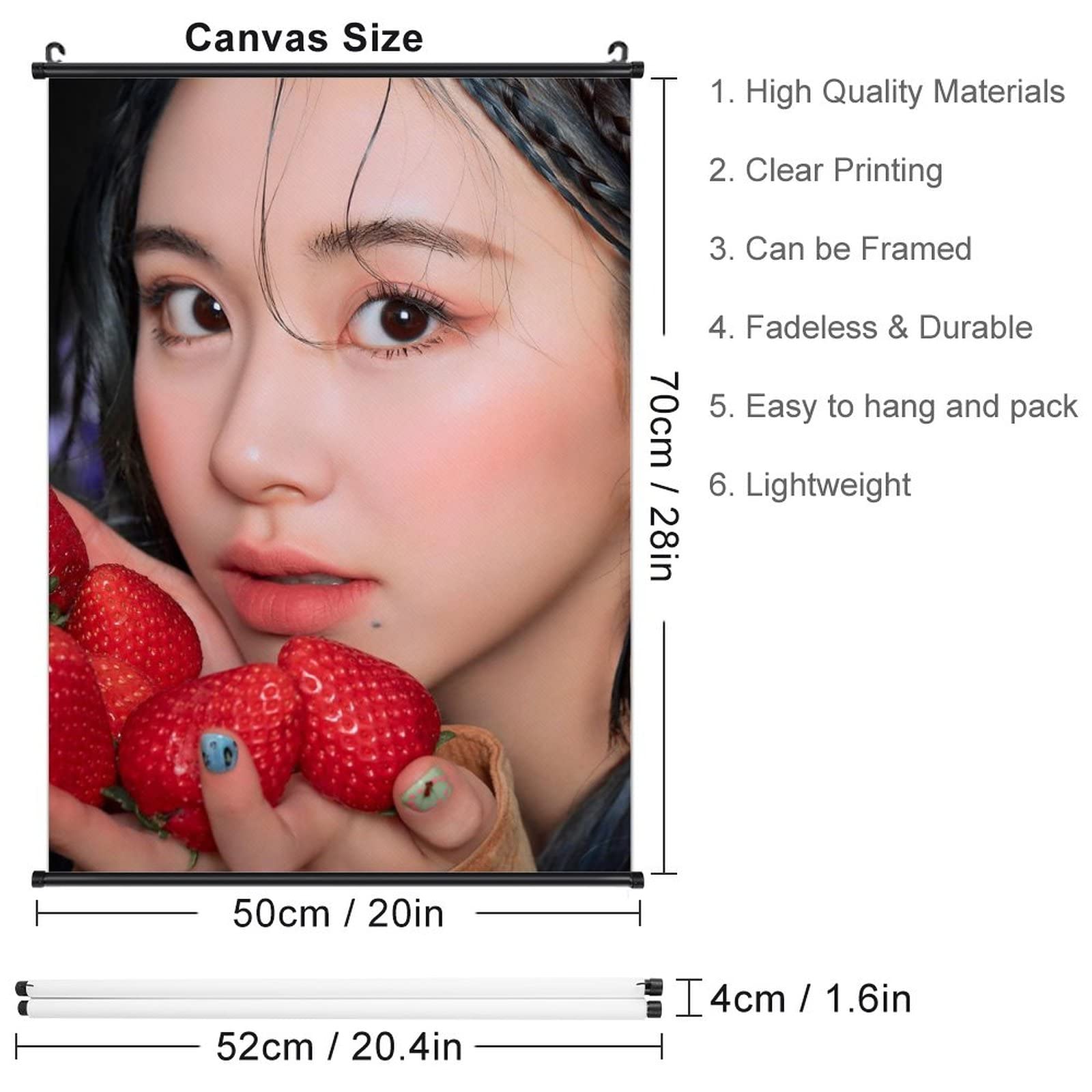 Amazon.co.jp: TWICE チェヨン ポスター 掛け画 壁飾りポスター 部屋