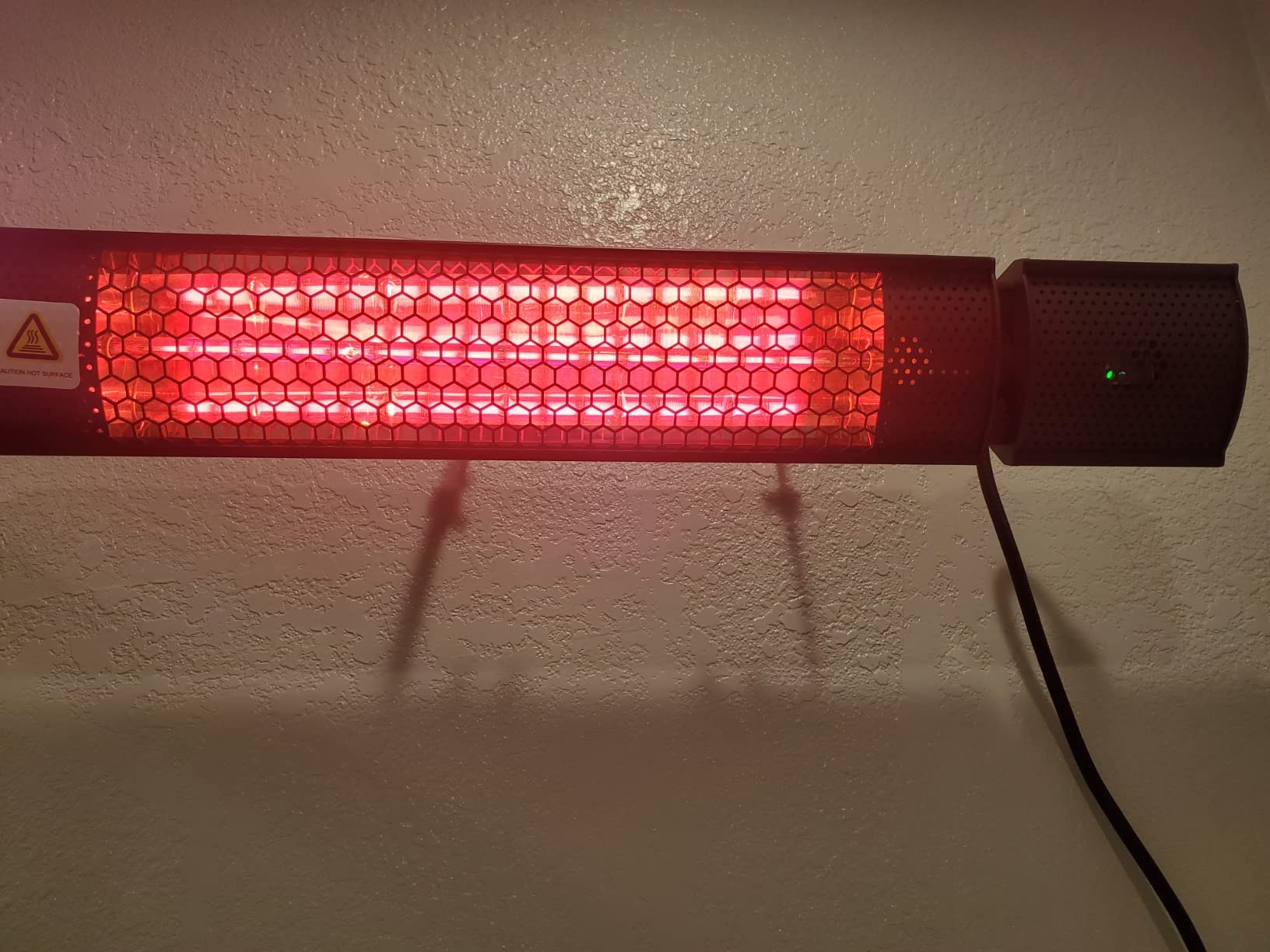 22/mo Finance Outdoor Heater, Electric Infrared Patio Heater 1500W