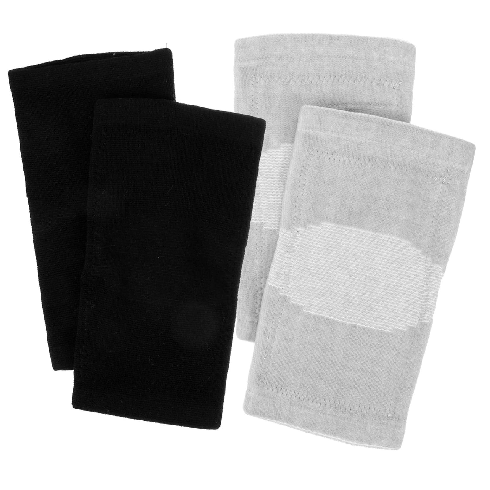 SUPVOX Men's Knee Braces Warm Leg Sleeve Thicken Leg Protector Cycling Knee Cover Comfortable Wrap Winter Protector Black l