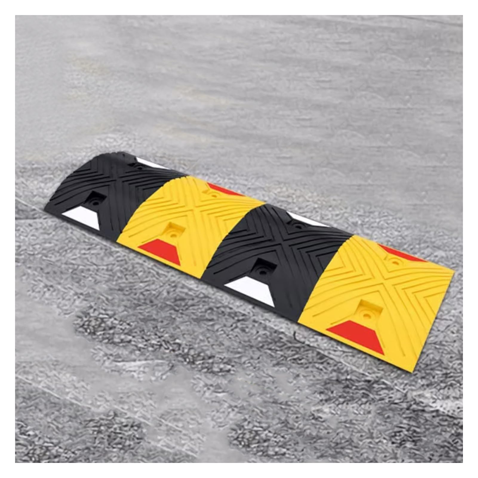 Rubber Speed Bump,Threshold Ramp Pad,Modular Driveway Deceleration