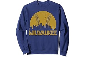 Milwaukee Baseball Fan Sweatshirt, the Official Brewers Apparel