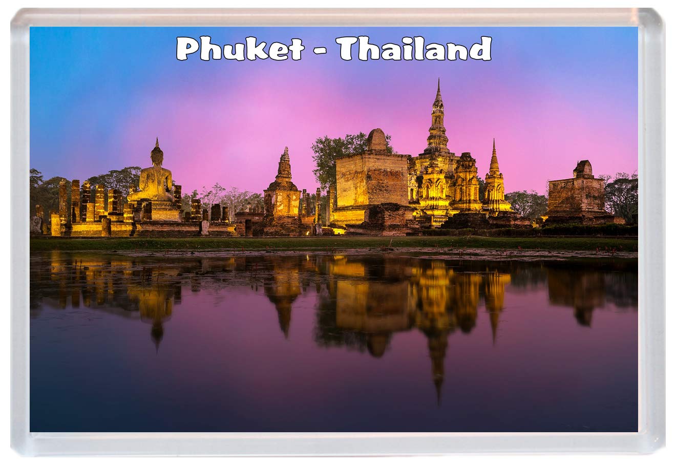 Baked Bean Store Blue Phuket - Thailand - Jumbo Fridge Magnet/Magnets Bbsm1517