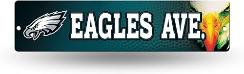 Miniatura 37 de Señal de calle de plástico NFL Rico Industries 4" x 16" Alternativo