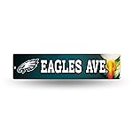 Rico Industries NFL Philadelphia Eagles 16-Inch Plastic Street Sign Dcor
