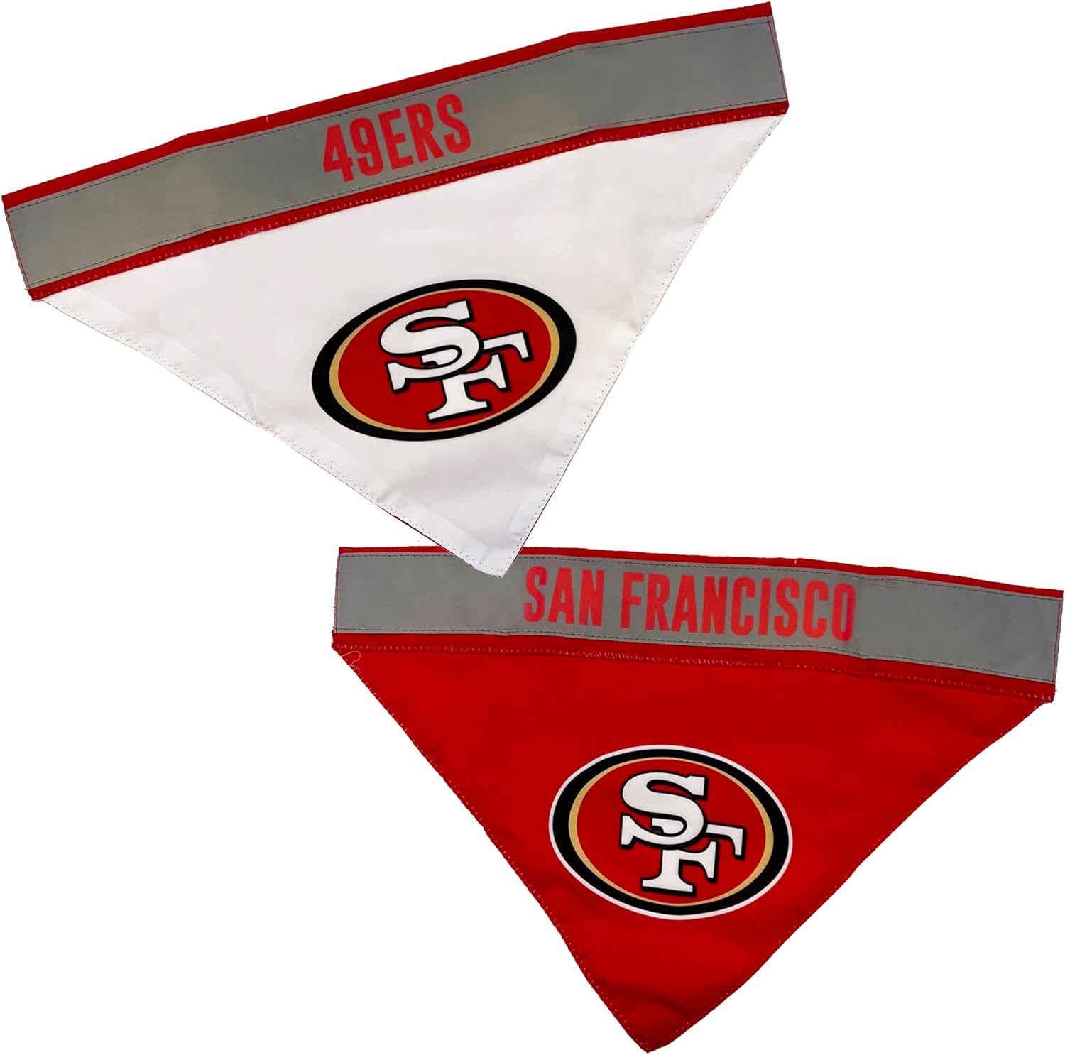 Surprising NFL Dog Bandana: Reflective for Game Day